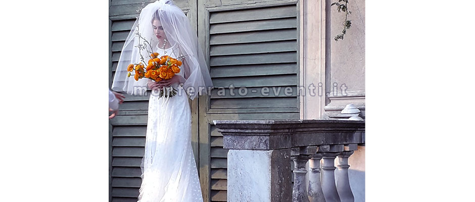 Bellissima sposa alla villa gropella valenza