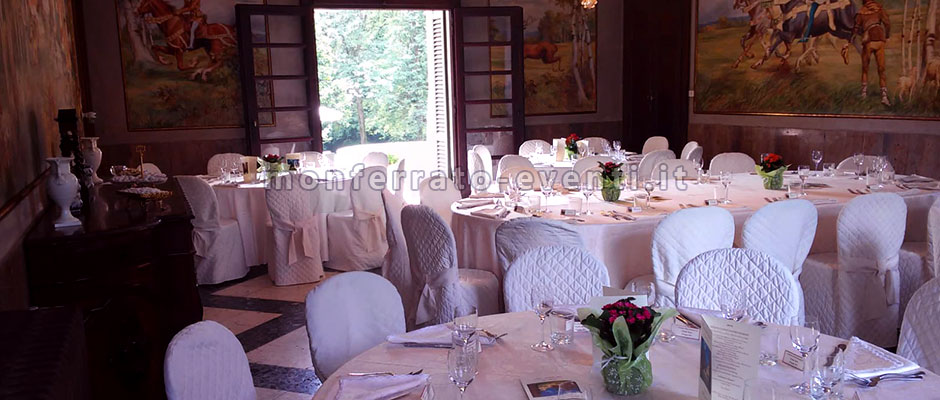 evento serale nella villa gropella