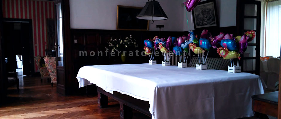 Interno storico della villa gropella a valenza