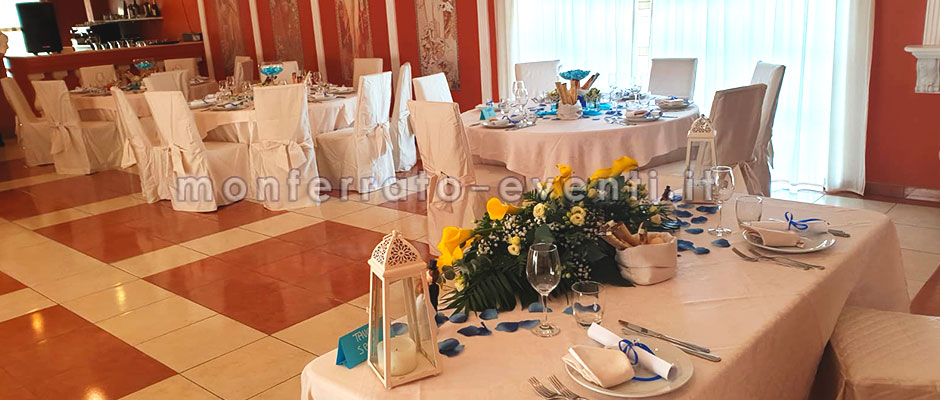 Sala matrimonio alla tenuta vicino vercelli e casale monferrato