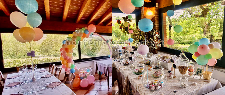 confettata confetti cocco cioccolato mandorla colorati per battesimo