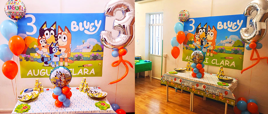palloncini giokinfesta tematiche bluey balloon alessandria monferrato eventi
