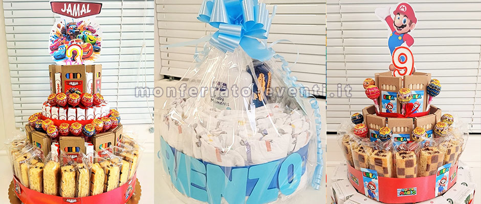 dolci personalizzati con tematiche dei cartoni animati preferiti dai vostri bambini