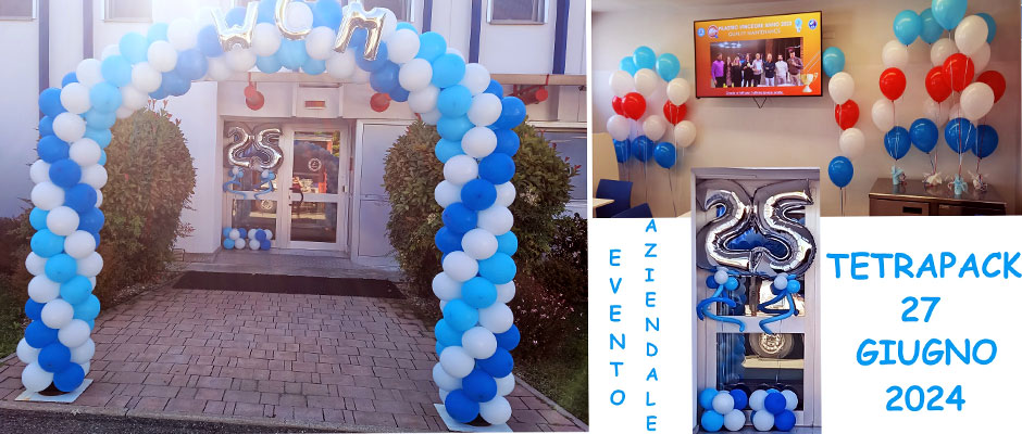 sculture di palloncini per negozi ed aziende per eventi particolari giokinfesta balloon alessandria valenza asti casale monferrato