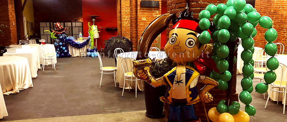 compleanno per bambini con scuture di palloncini