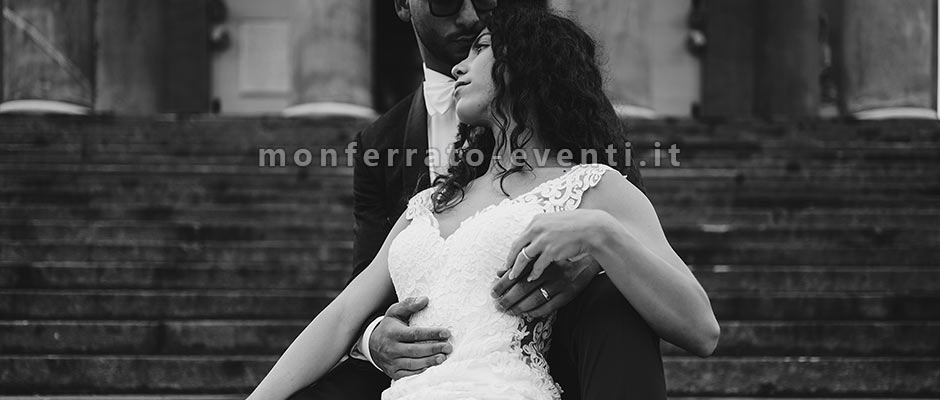 foto matrimonio sposini monferrato