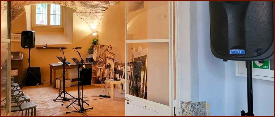 canzoni concordate allestimento discoteca in piazza a casa in ristorante deejay alessandria