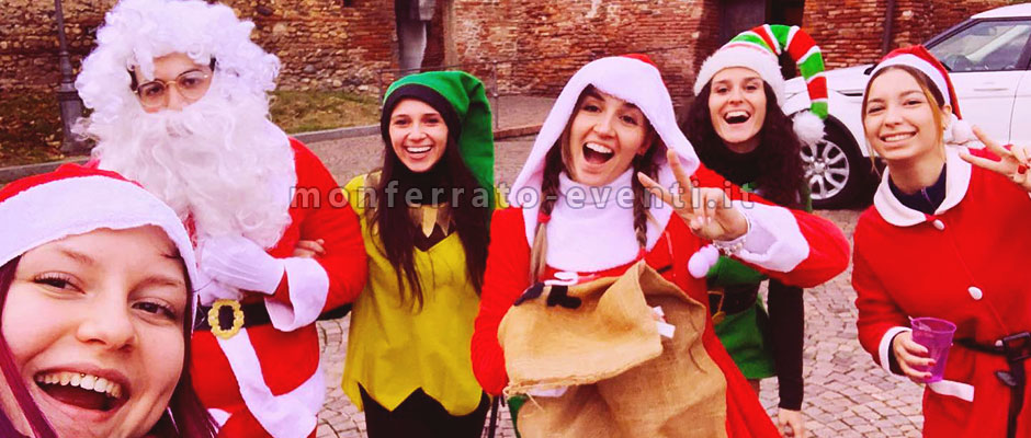 natale in giro per il paese animazione bamnini con monferrato eventi