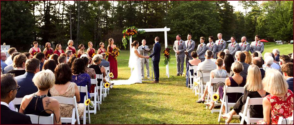 Matrimonio nel parco del village a san salvatore