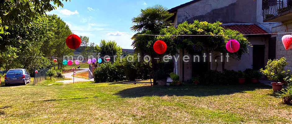 Entrata giardino di marta i giardini in affitto in monferrato eventi