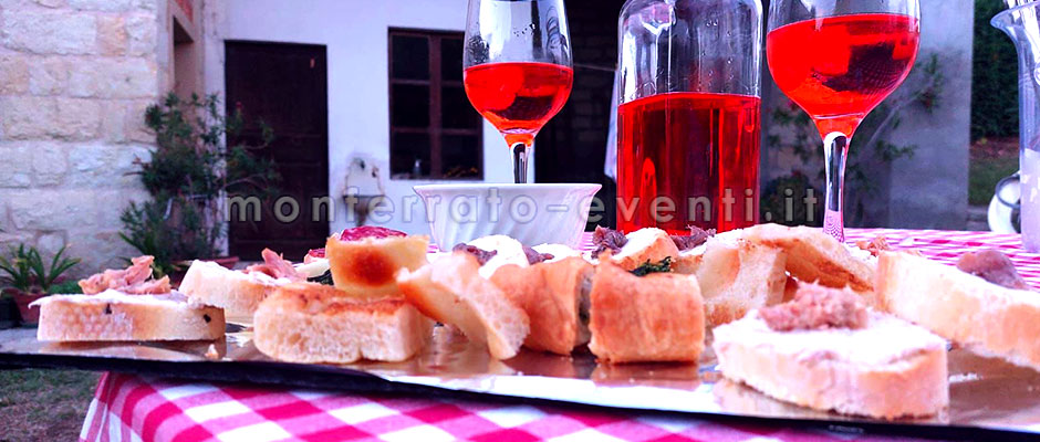 Aperitivo in giardini in affitto su monferrato eventi in alessandria vercelli asti valenza mortara mede pavia