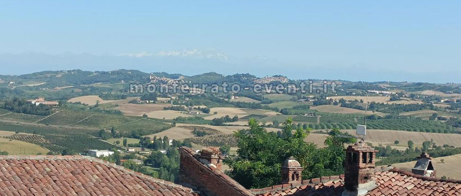 Dettaglio camera da letto nel BNB a camagna monferrato