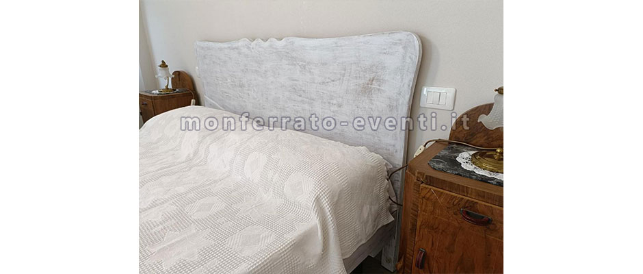 Camera da letto nel Dettaglio camera da letto nel BNB a camagna monferrato