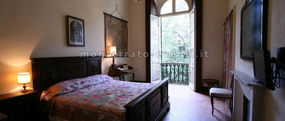 camera matrimoniale villa gropella