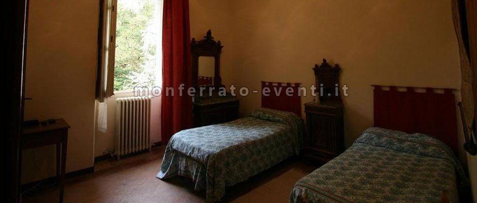 camera matrimoniale villa gropella