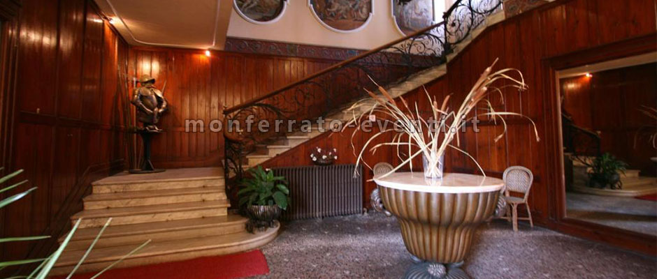 Entrata villa gropella valenza