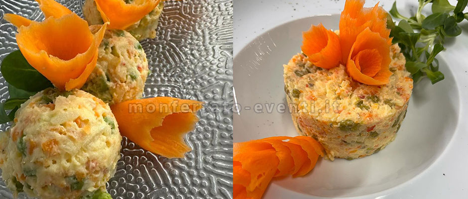 antipasto insalata russa tipico piemontese