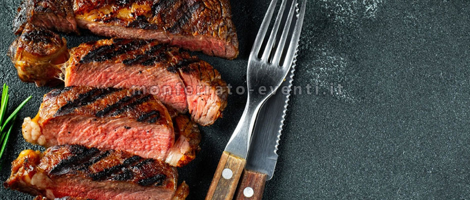 Ristorante colline del monferrato c'è la tagliata di manzo da oscar