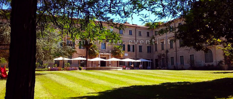 Matrimonio allestito nel parco della villa gropella a valenza po